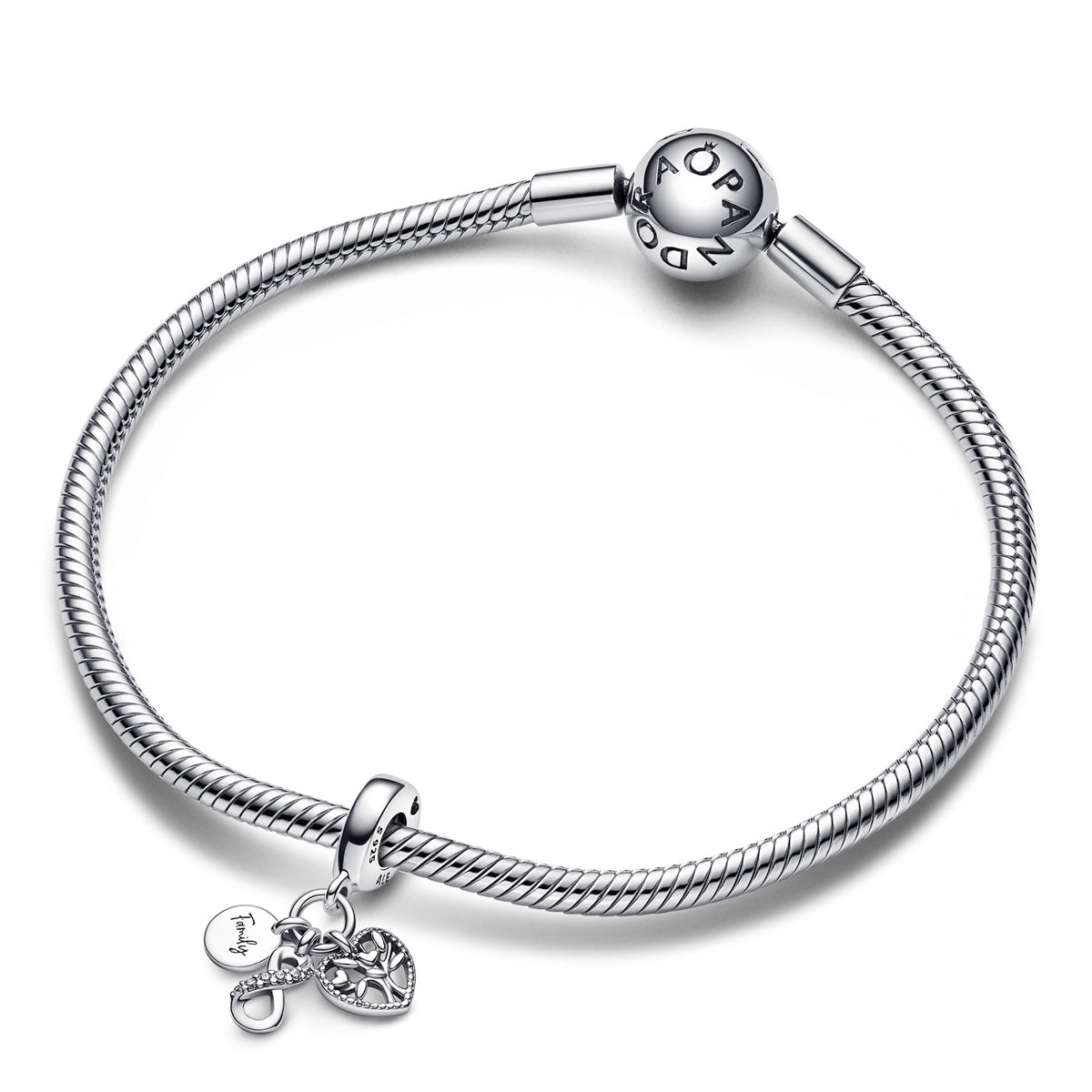 Pandora Family Infinity Triple Dangle Charm