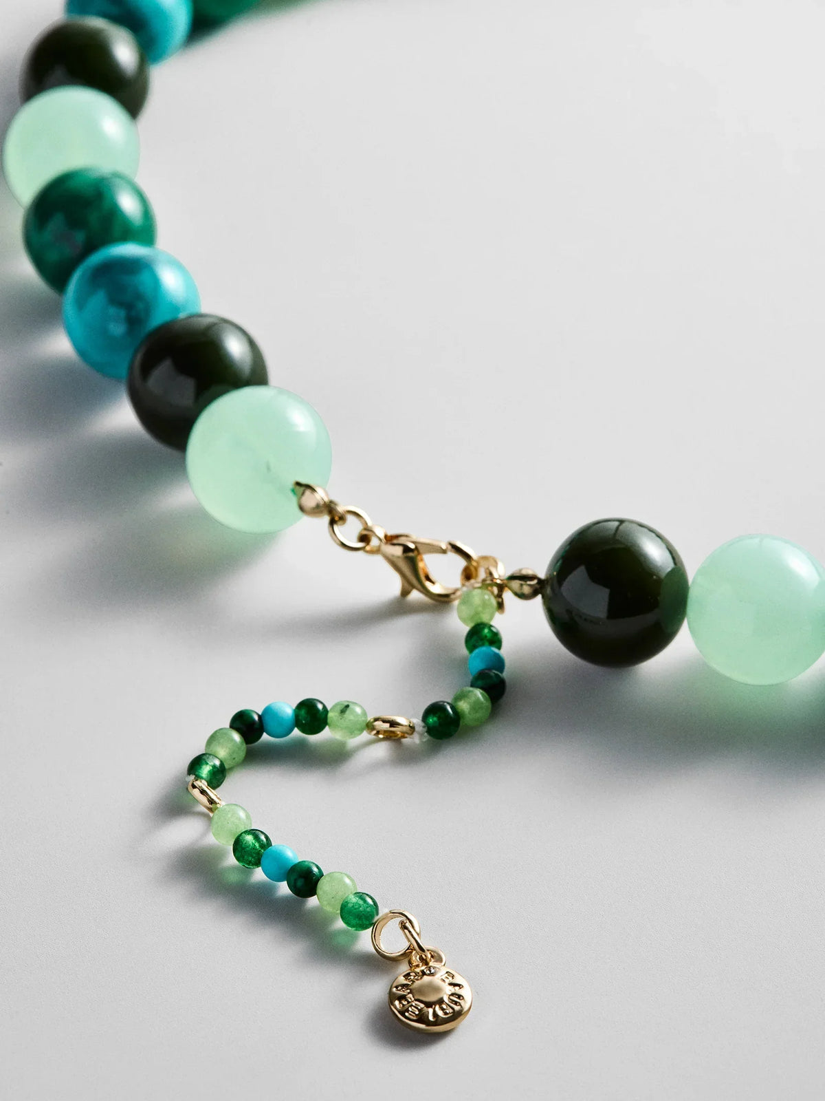 Mini Jane Beaded Necklace Blue Multi