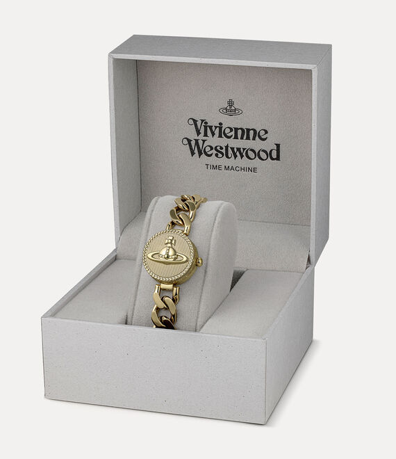 Vivienne Westwood Orb Button Gold Watch
