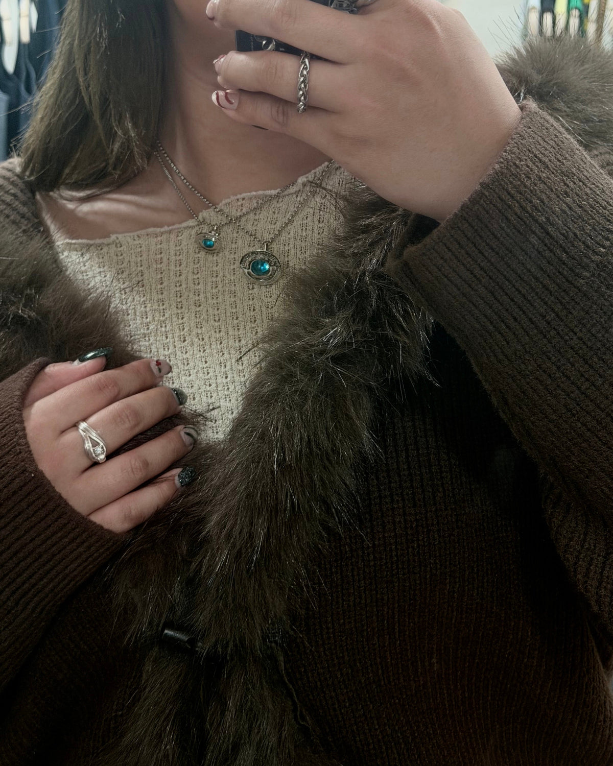 Vivienne Westwood ORB Pendant Crystal Necklace