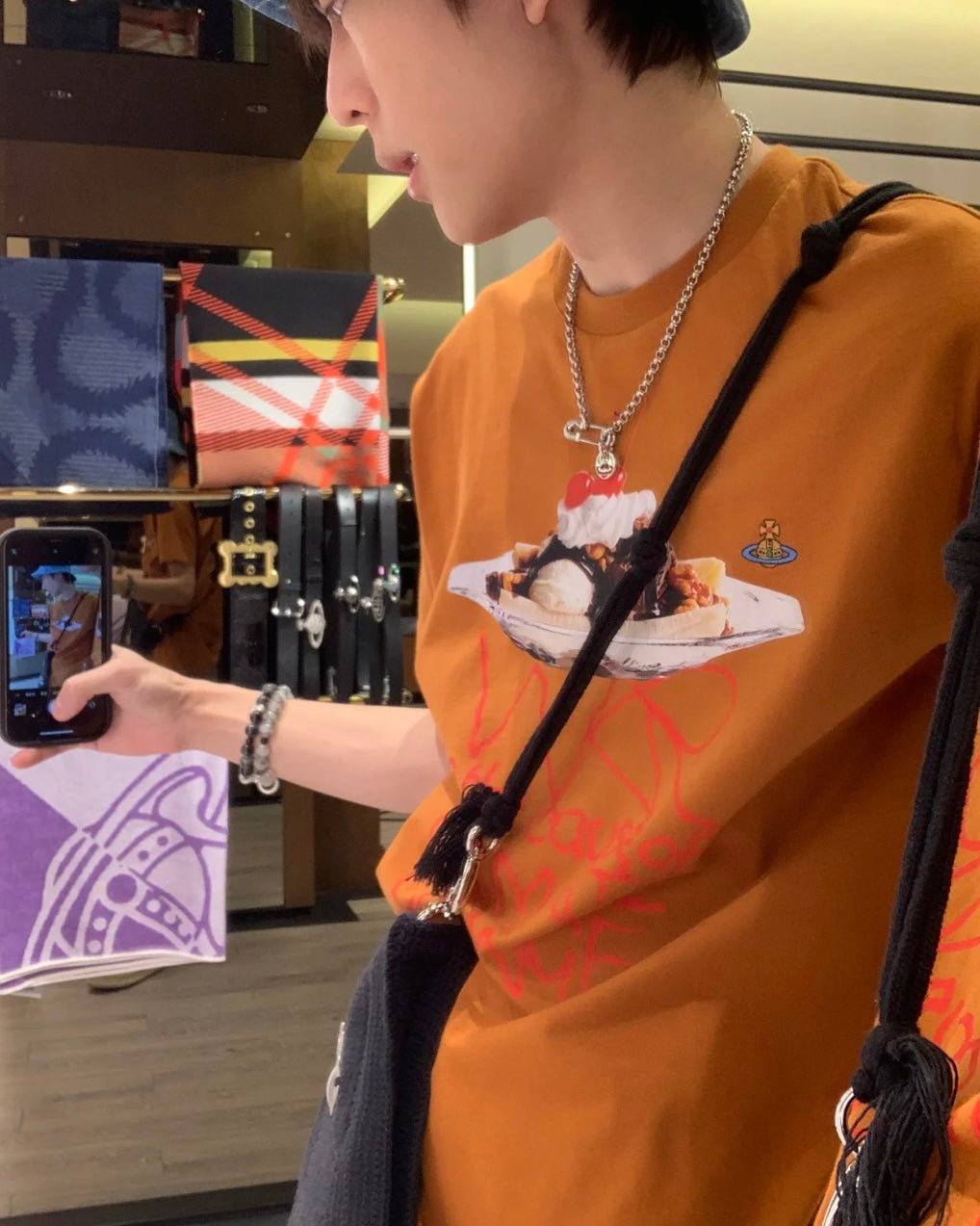 Vivienne Westwood Imogene Necklace ж‰Јй‡ќй …йЌЉ пј»BIGBANGе¤§иЃІеђЊж¬ѕ 520з”·еЏ‹жњЂдЅіз¦®з‰©пјЅ