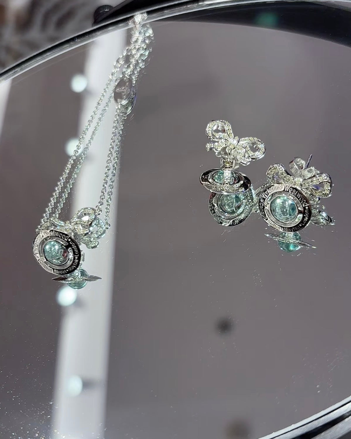 Vivienne Westwood Octavie Necklace иќґиќ¶зµђж�џзђѓ 100%зґ”йЉЂ [IVEз›ґдє•жЂњеђЊж¬ѕ]