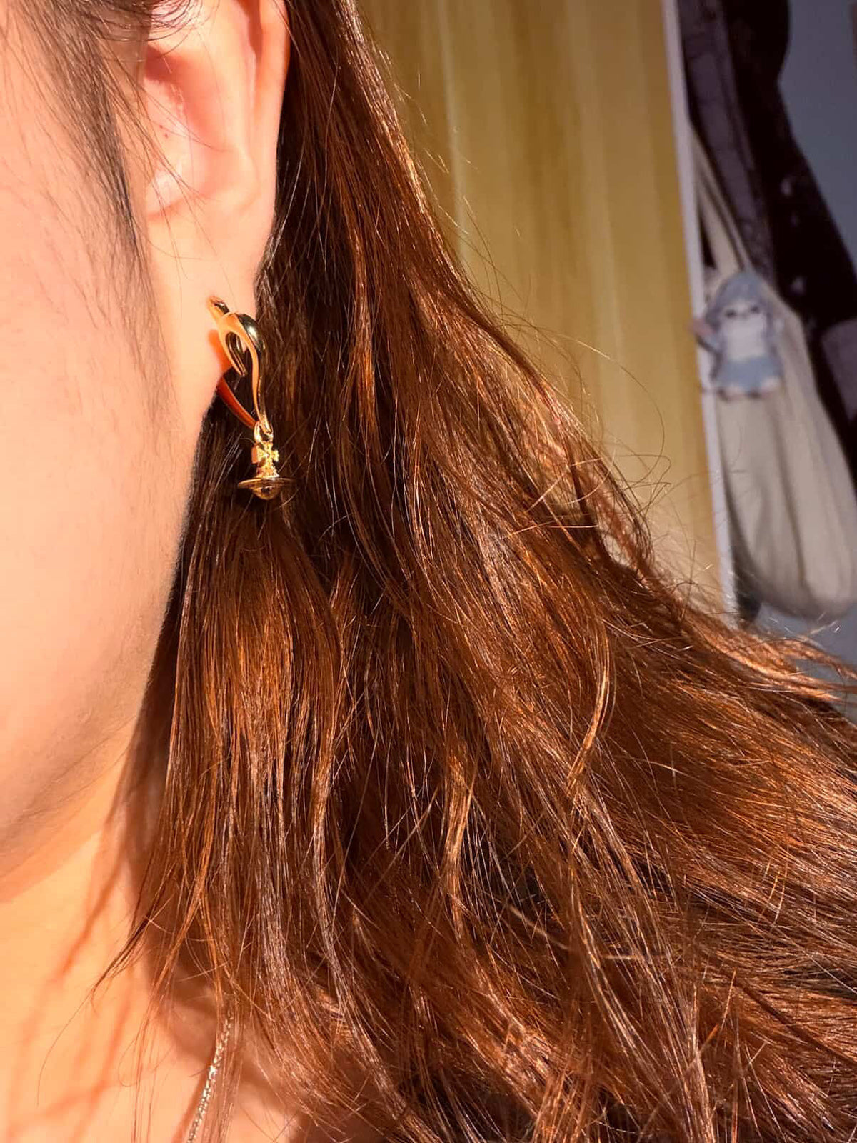 Vivienne Westwood Emily Earrings [2025 Newest Limited Edition Heart-Shaped Earrings on Sale]