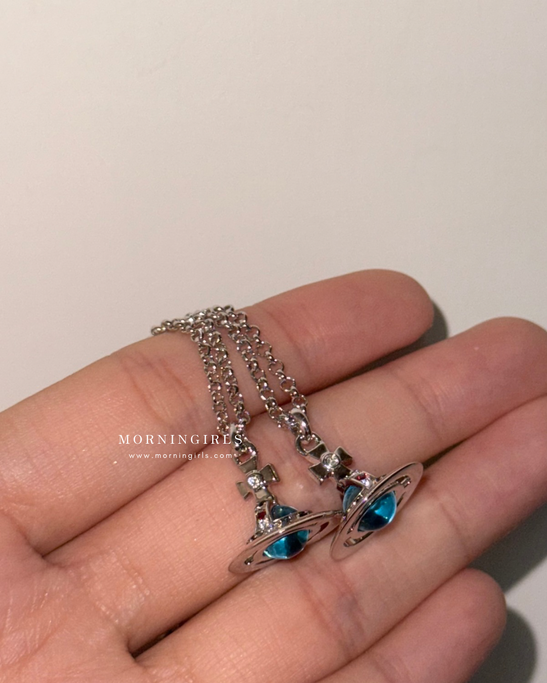 Vivienne Westwood ORB Pendant Crystal Necklace