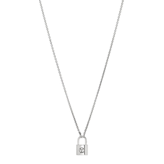Sterling Silver Lockit Necklace