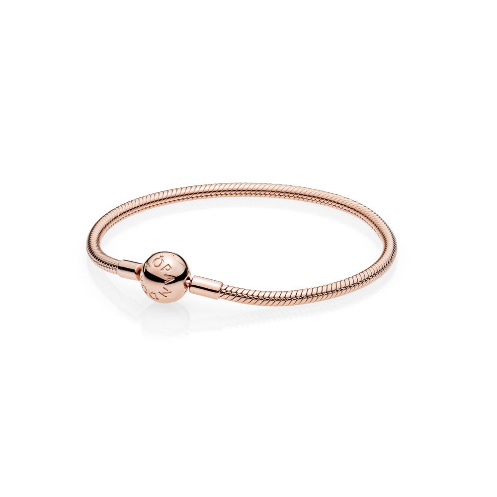 Pandora Moments Round Clasp Snake Bracelet