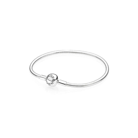 Pandora Moments Round Clasp Snake Bracelet