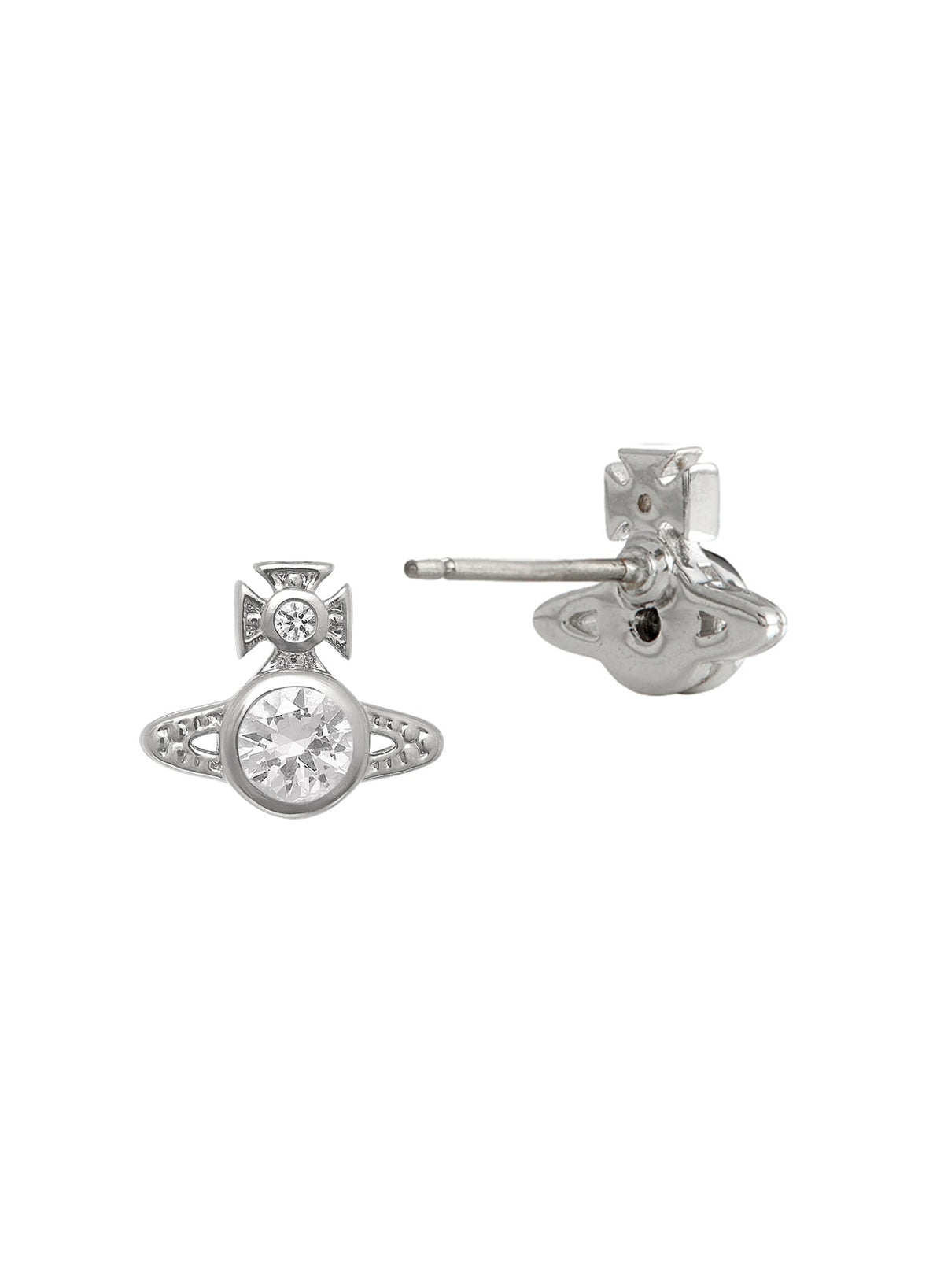 London Orb Earrings - Silver - 62010220-02P102-SM