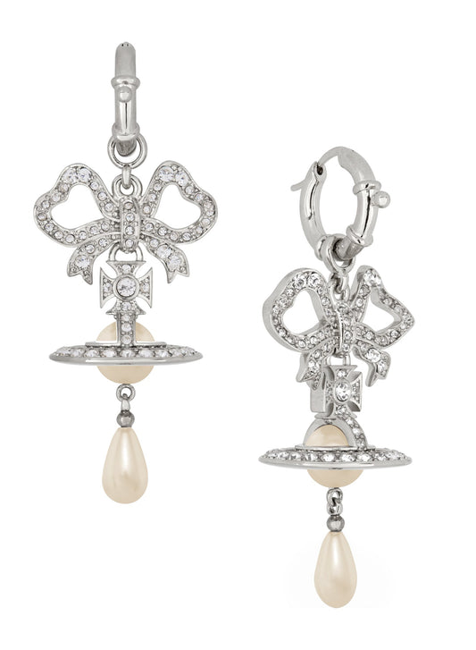 Rigoberta Pearl Earrings - Silver - 6202017H-02P769