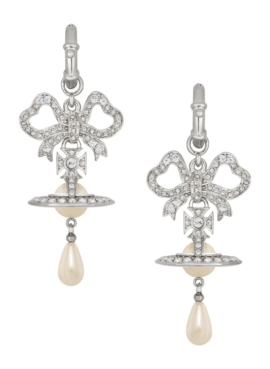 Rigoberta Pearl Earrings - Silver - 6202017H-02P769