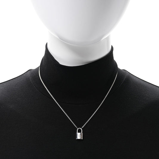 Sterling Silver Lockit Necklace