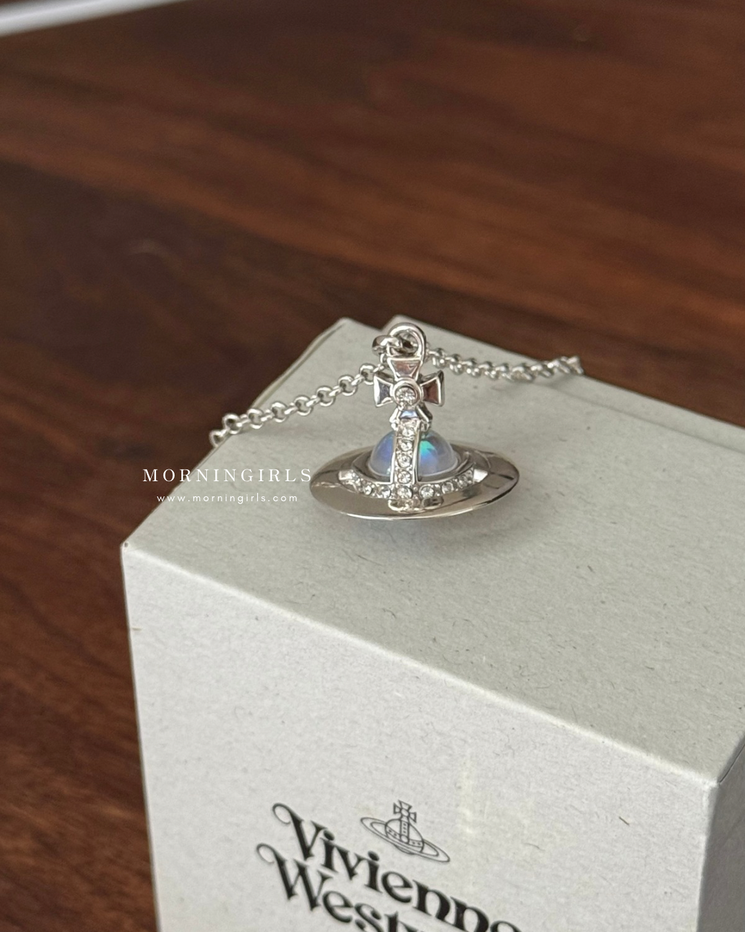 Vivienne Westwood ORB Pendant Crystal Iridescent Limited Edition [Super Limited Restock! All Stock Available Now - A Rare Opportunity!]