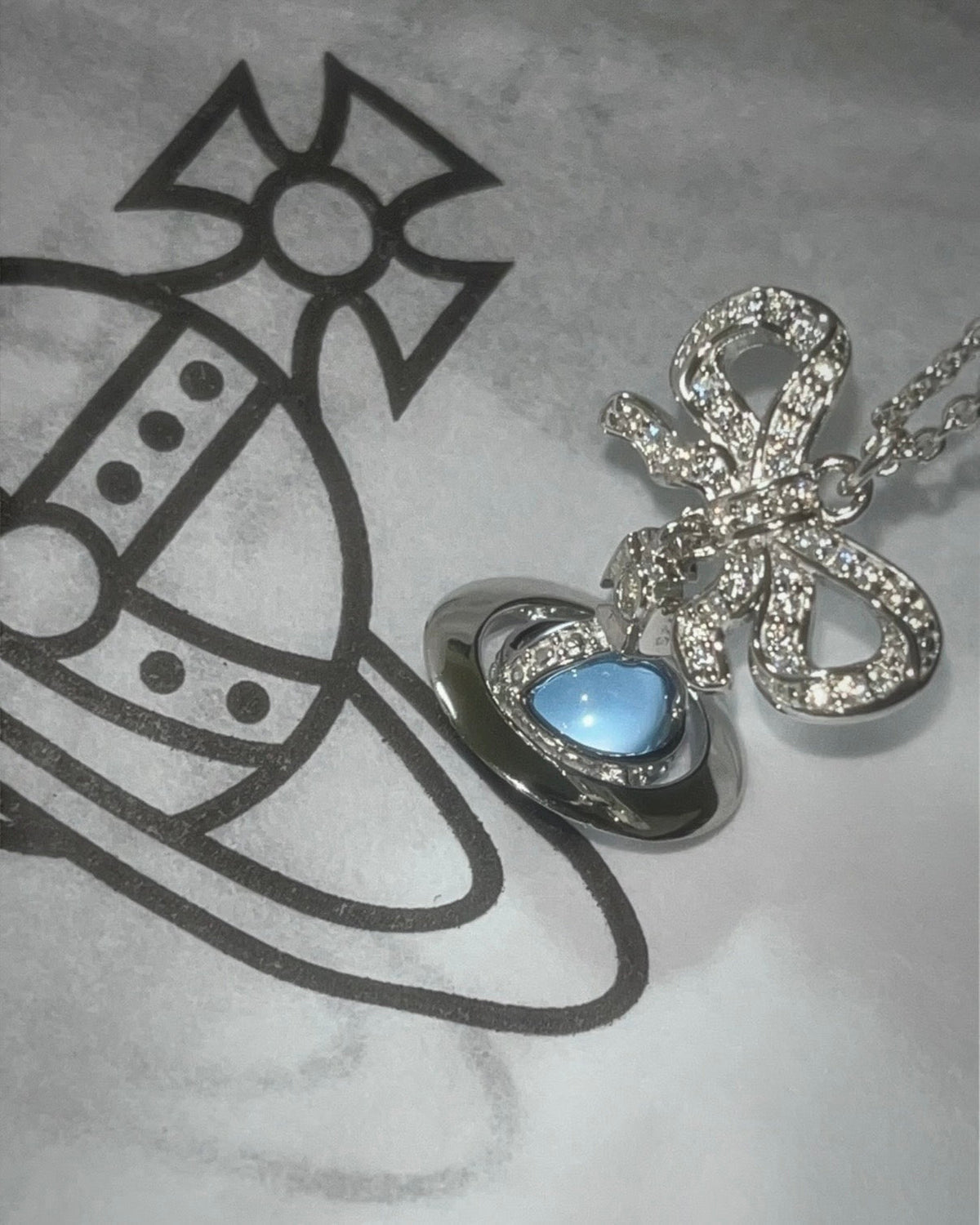 Vivienne Westwood Octavie Necklace иќґиќ¶зµђж�џзђѓ 100%зґ”йЉЂ [IVEз›ґдє•жЂњеђЊж¬ѕ]