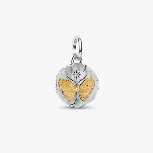 Pandora Butterfly Medallion Charm