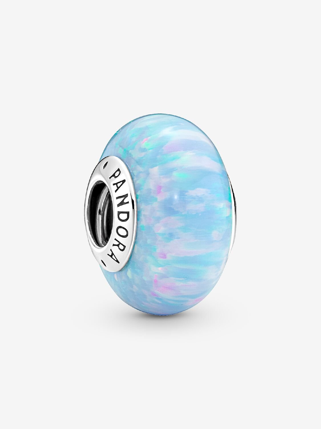 Opalescent Ocean Blue Charm - Sterling Silver - 791691C01