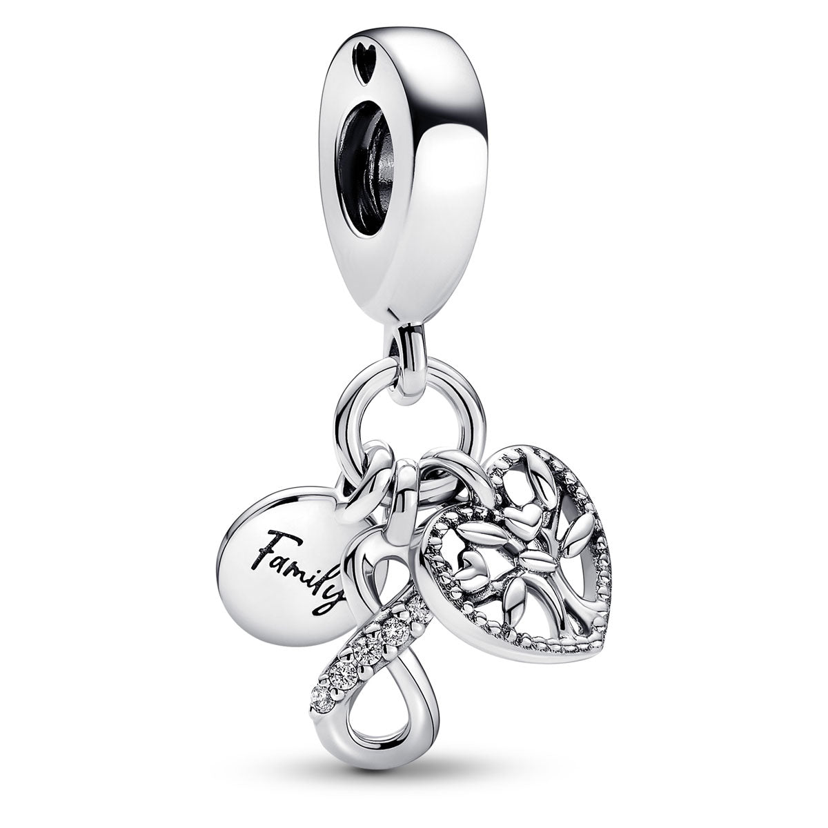 Pandora Family Infinity Triple Dangle Charm