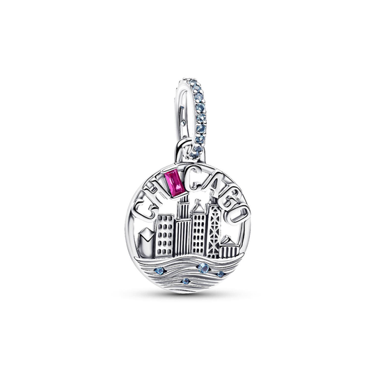 Pandora Chicago Skyline Dangle Charm
