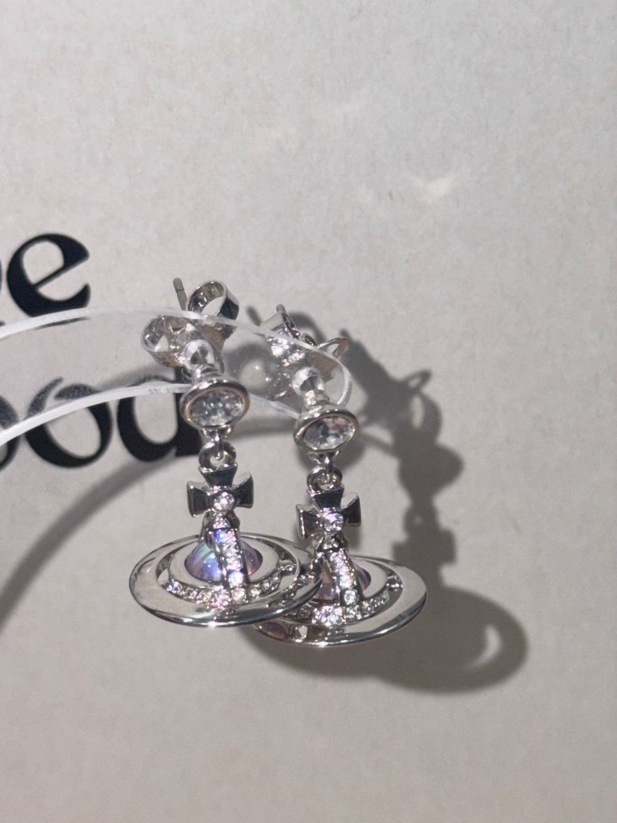 Vivienne Westwood ORB Pendant Crystal Iridescent Limited Edition [Super Limited Restock! All Stock Available Now - A Rare Opportunity!]