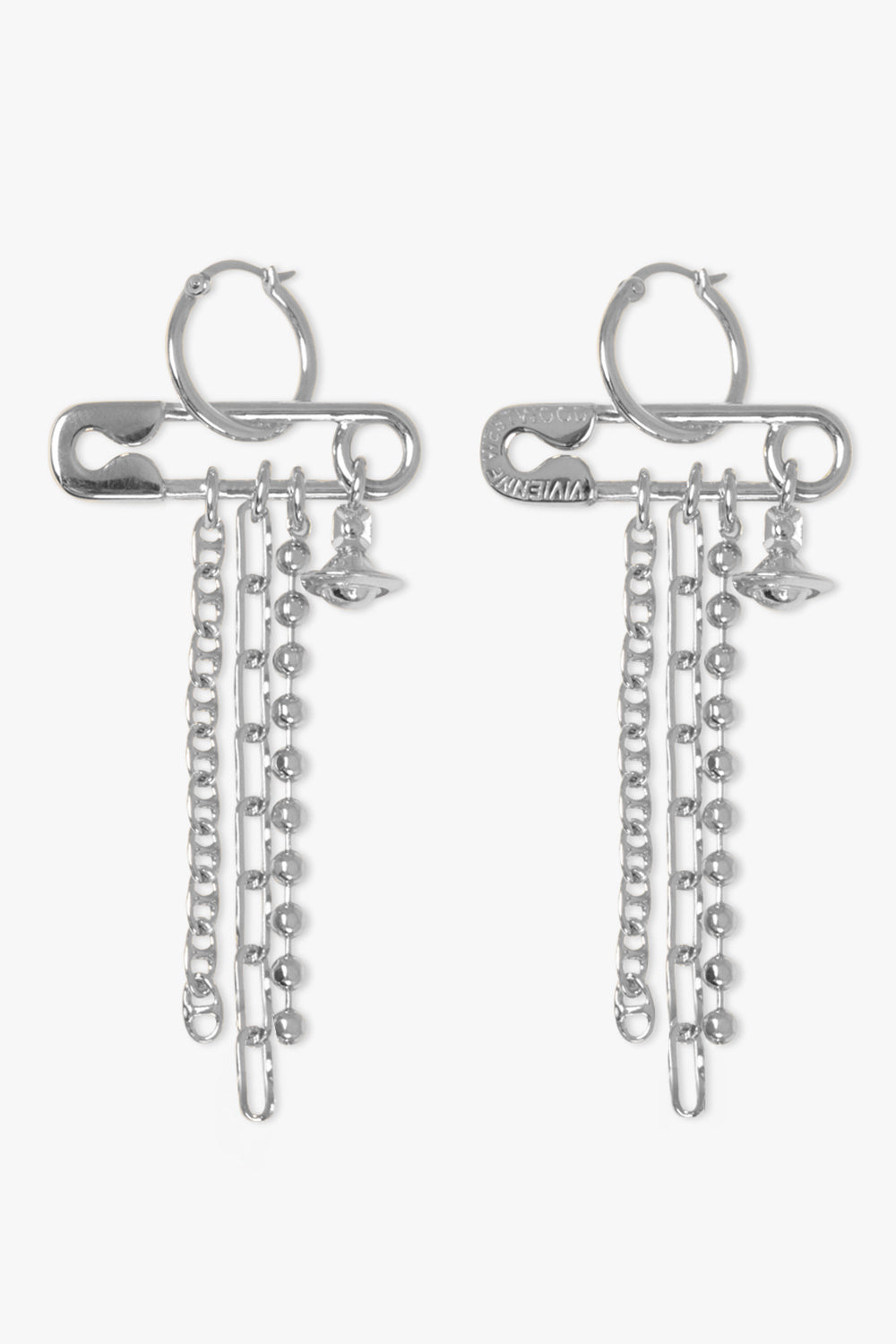 Ginetta Earrings | Silver