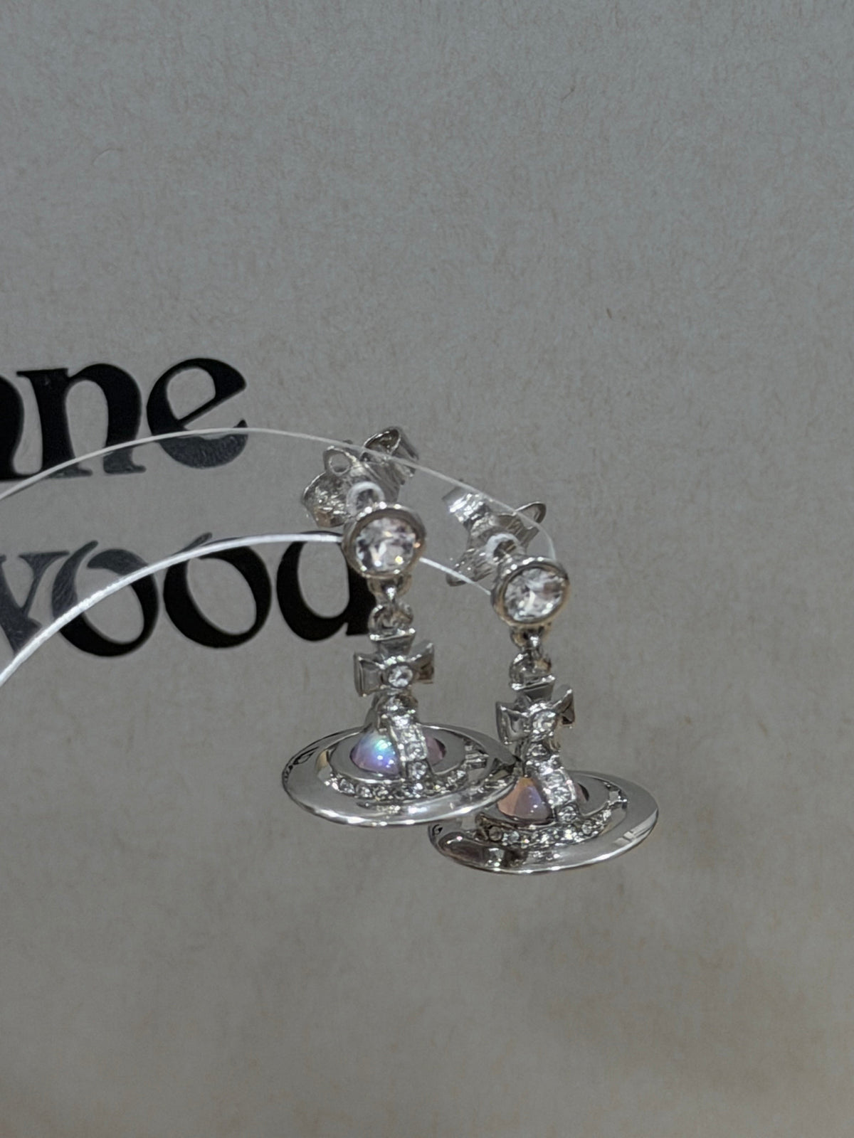 Vivienne Westwood ORB Pendant Crystal Iridescent Limited Edition [Super Limited Restock! All Stock Available Now - A Rare Opportunity!]