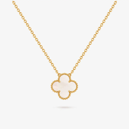 Van Cleef & Arpels Alhambra lucky four-leaf clover necklace
