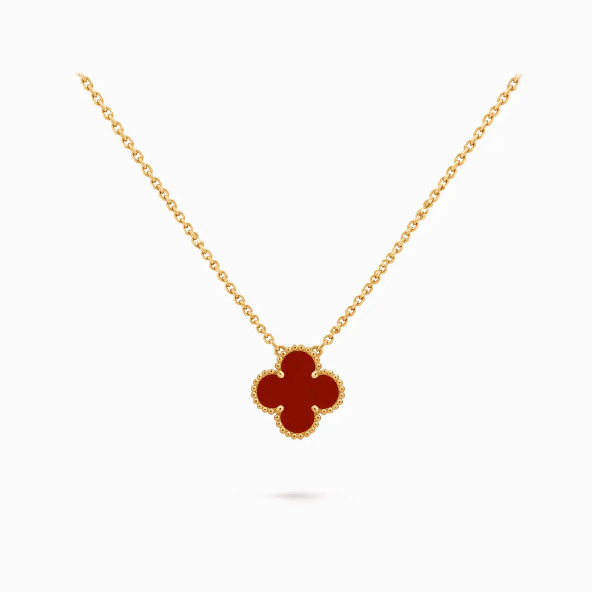 Van Cleef & Arpels Alhambra lucky four-leaf clover necklace