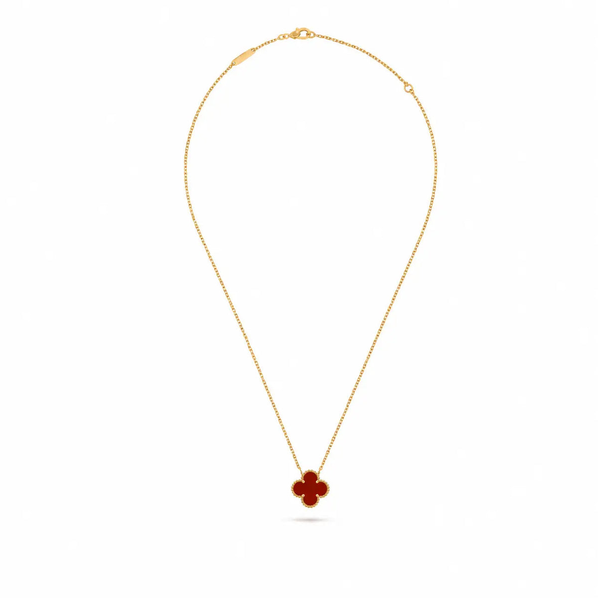 Van Cleef & Arpels Alhambra lucky four-leaf clover necklace