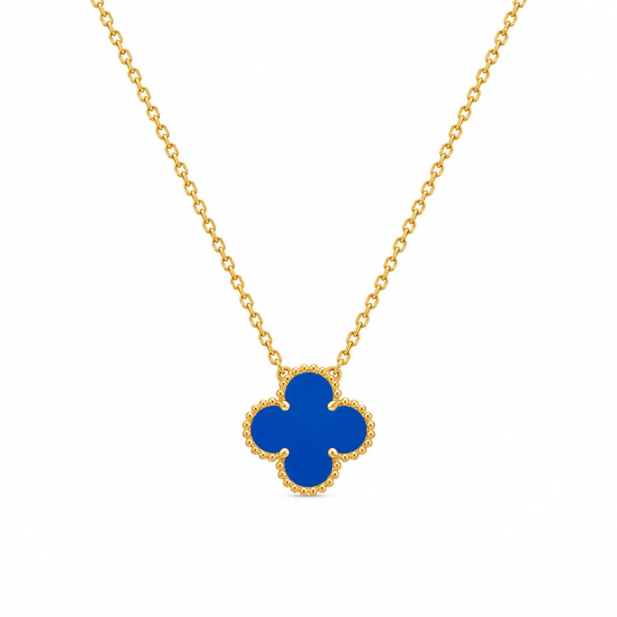 Van Cleef & Arpels Alhambra lucky four-leaf clover necklace