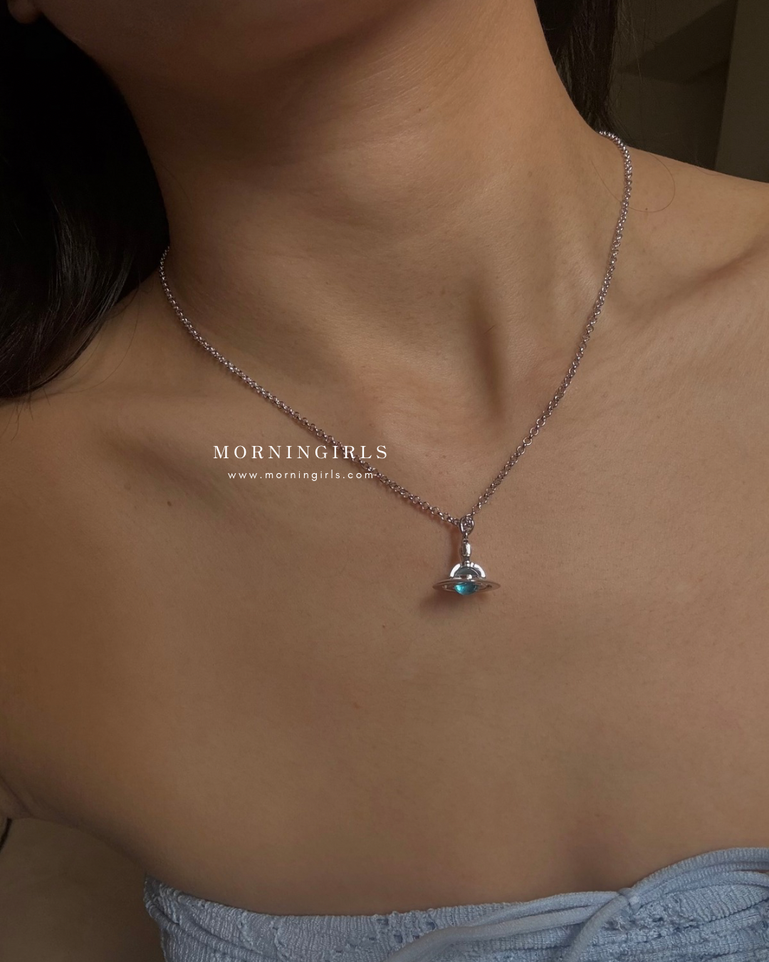 Vivienne Westwood ORB Pendant Crystal Necklace