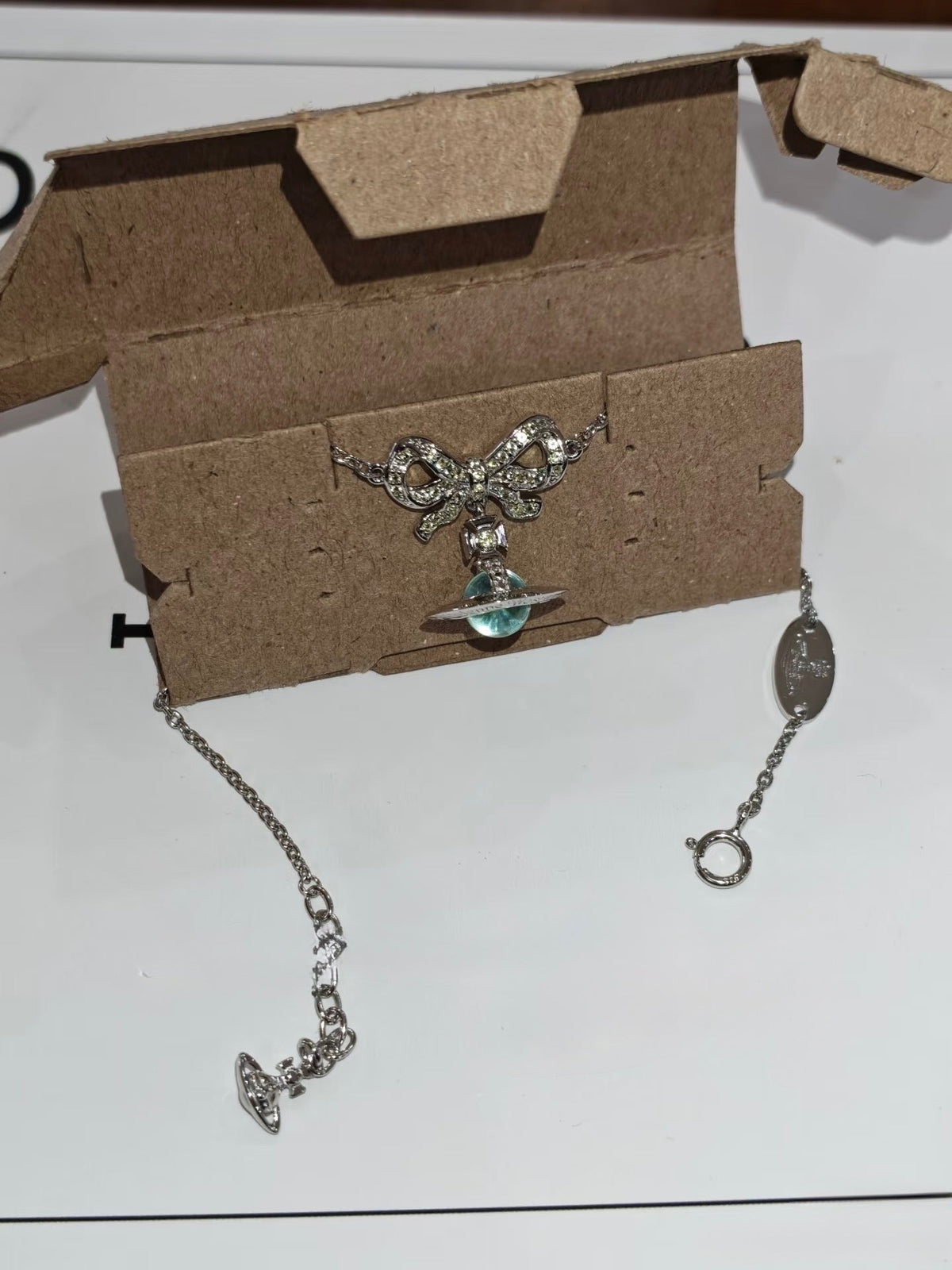 Vivienne Westwood Octavie Necklace иќґиќ¶зµђж�џзђѓ 100%зґ”йЉЂ [IVEз›ґдє•жЂњеђЊж¬ѕ]