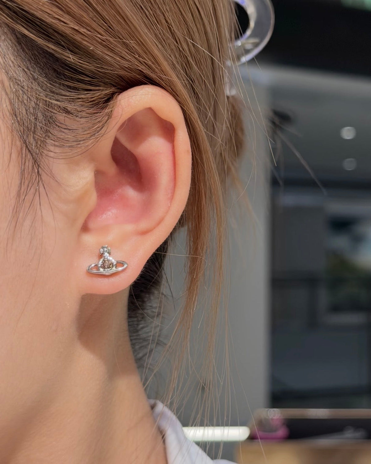 Vivienne Westwood Nano Solitaire Earrings