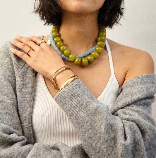 Bauble Bar - Joan Semi-Precious Necklace