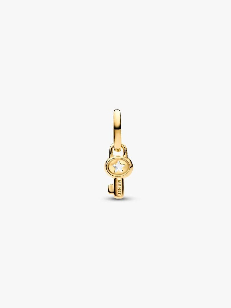 Key Mini Dangle Charm - 14ct Gold Plated - 764339C01
