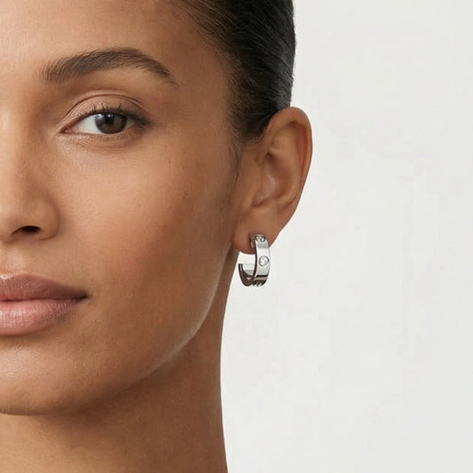 Cartier Love Hoop Earrings