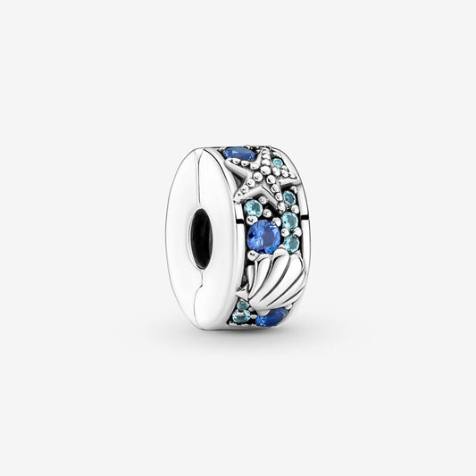 Pandora Moments Clip Charm Tropical Starfish and Shell 791678C01