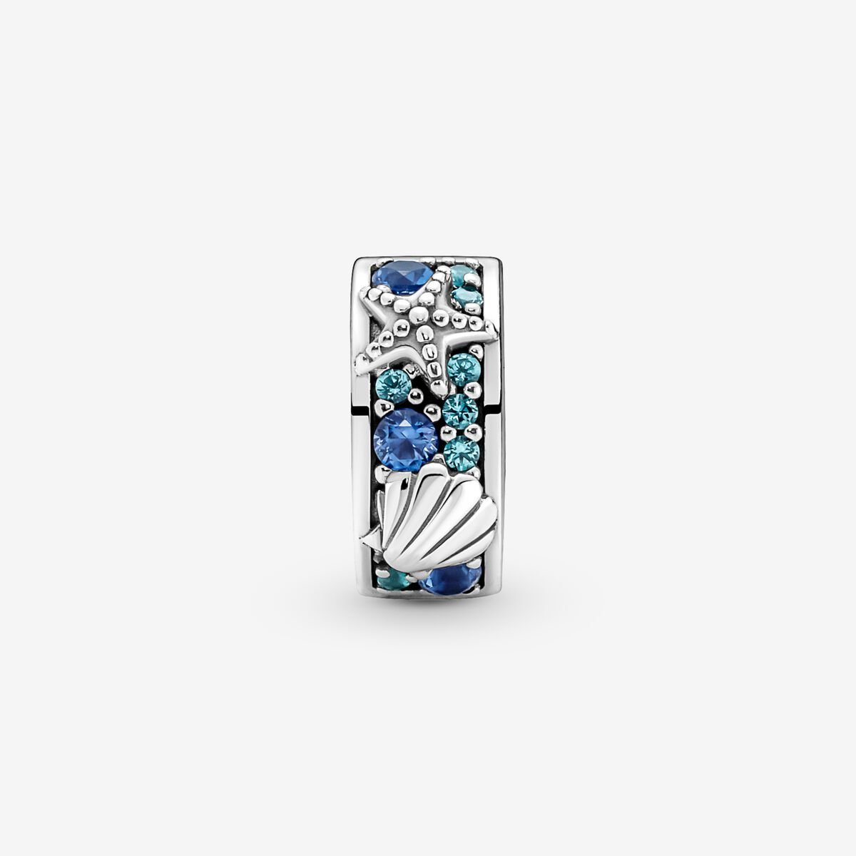 Pandora Moments Clip Charm Tropical Starfish and Shell 791678C01